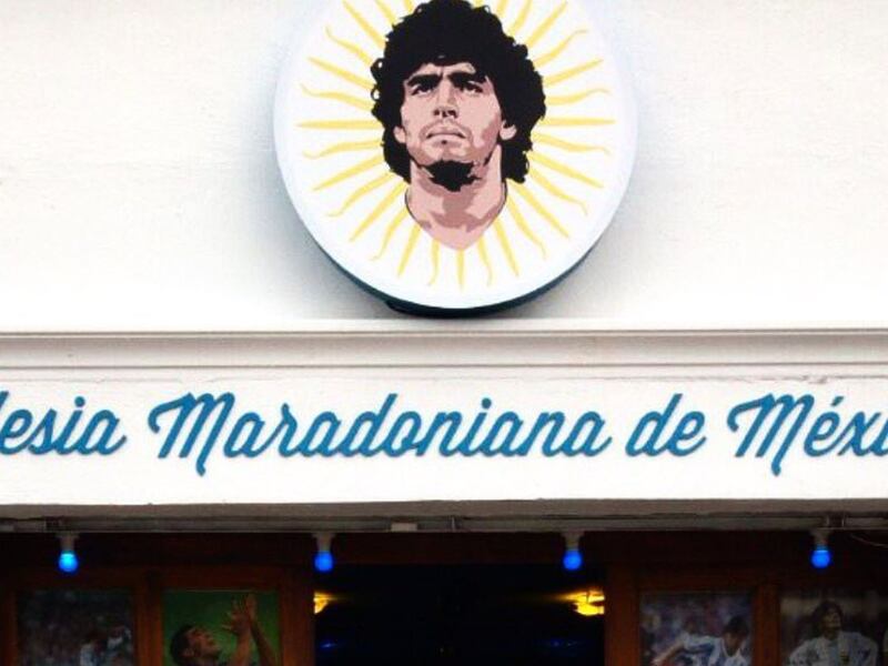 Iglesia Maradoniana en Puebla cierra tras ‘amenazas de la comunidad’