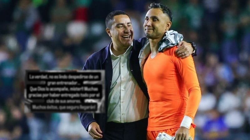 Keylor Navas dedica emotivo mensaje a Efraín Juárez tras su salida: ‘No es lindo despedirse’