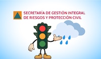 ¿Qué significan las alertas Amarilla, Naranja, Roja y Púrpura por fuertes lluvias en CDMX?
