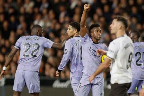 ¡Vinícius vs Mestalla! El festejo anti-racista del brasileño y el duelo con la afición (VIDEO)