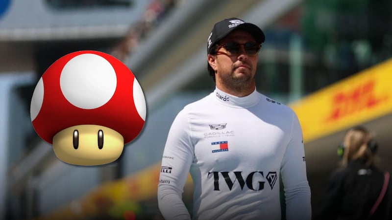 Checo Pérez se une a Verstappen y SE BURLA de nuevas reglas de F1 a lo Mario Kart: ‘Necesito un hongo’