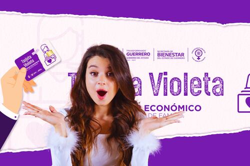 Tarjeta Violeta 2025: PROGRAMA social que ofrece 2 MIL 600 PESOS bimestrales