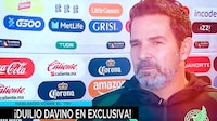 Duilio Davino acepta confusión en la Selección por actitud de la afición: ‘Te partes la madre y no entiendes’