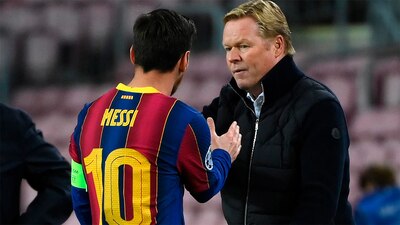 El estratega neerlandés aseguró que Messi prefería sólo combinarse con Pedri, en lugar de sus otros compañeros.