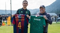 Ahora tocó el Atlante; Rafa Márquez visitó a los Potros y Piojo Herrera en su gira por la Liga MX
