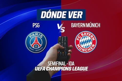 PSG vs Bayern Múnich EN VIVO: Dónde ver en TV, online y hora ida Semifinal de Champions League 2025-26