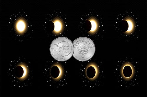 Eclipse Solar 2024 México: Lanzan moneda especial que puedes revender en miles de pesos