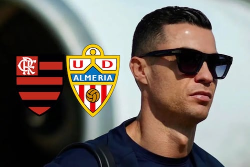Flamengo acusa al Almería y Cristiano Ronaldo de deberle casi 2 millones y advierte con acudir al TAS