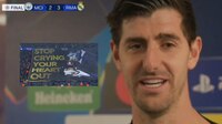 ‘No entendió, creo que Vinicius NO habla INGLÉS’: Courtois MINIMIZA manta de fans del City (VIDEO)