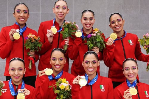 ¡Lo vuelven a hacer! México gana segundo oro en Mundial de Natación Artística en París
