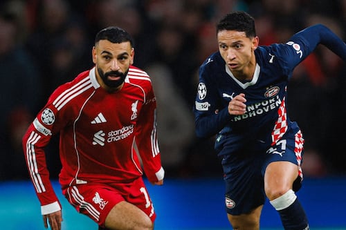 ¡PALIZA! Liverpool fue goleado 4-1 por PSV en casa; suma nueve derrotas en sus últimos 12 partidos