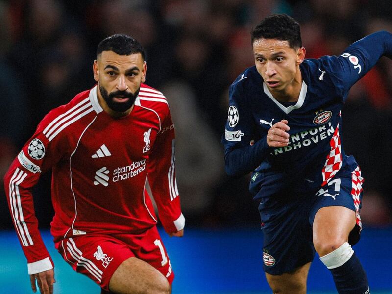 ¡PALIZA! Liverpool fue goleado 4-1 por PSV en casa; suma nueve derrotas en sus últimos 12 partidos